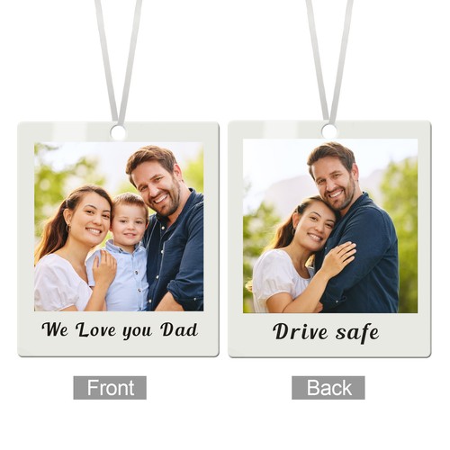 Personalised photo car - personalised, hanging