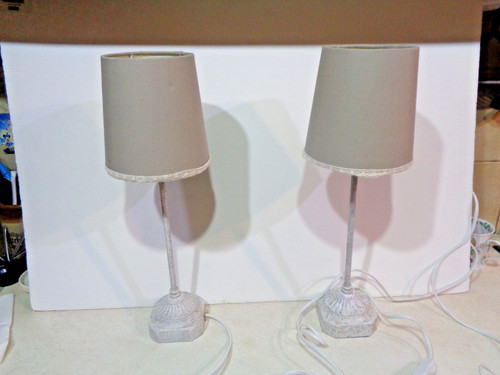 Pair matching table lamps - pair,