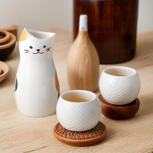 Japanese saki set tokkuri - japanese,