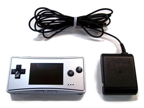 Nintendo game boy micro silver - nintendo,