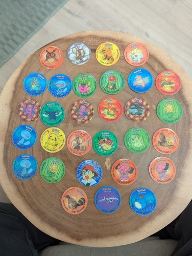 Vintage pokémon tazos - 36,