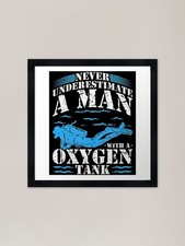 Nman Oxygen Tank Funny Scuba