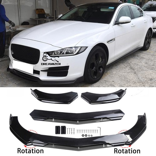 Gloss front bumper splitter - gloss,