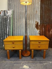 Mid Century Bedside Cabinets