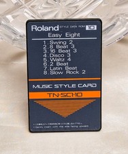 ROLAND TN SC1-10 EASY 8 MUSIC STYLE EXPANSION DATA CARD FOR VINTAGE SOUNDS