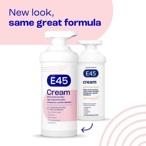 E45 moisturising cream 500g - moisturising,