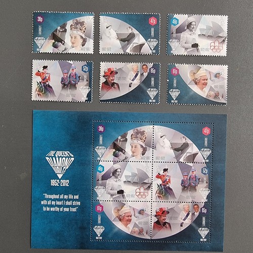 Guernsey 2012 queen elizabeth - ,