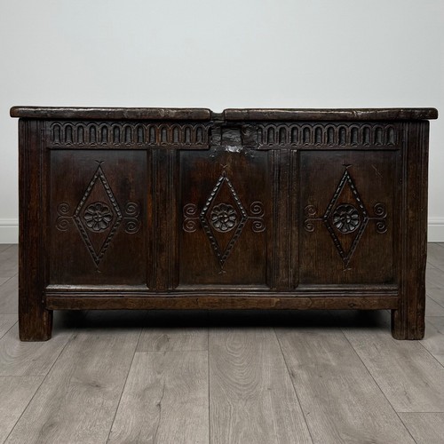 Antique 17th century coffer - antique,
