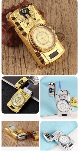 Windproof jet lighter with - lighter,