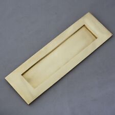 Period 12'' Brass Letterbox