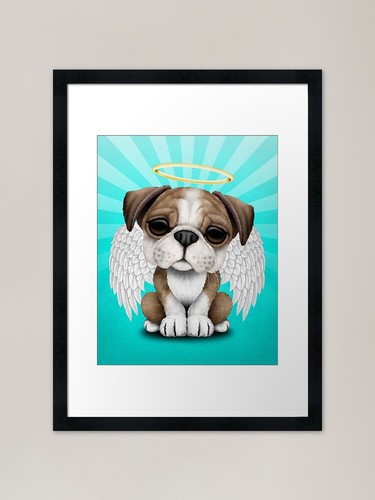 Cute british bulldog - cute, puppy