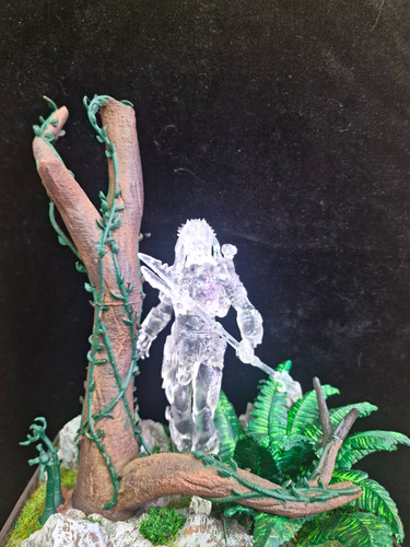 Transparent resin predator - resin,
