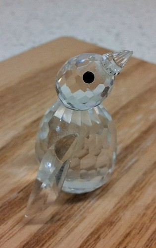 Swarovski crystal penguin - crystal,
