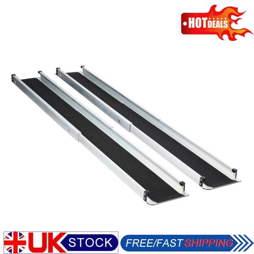 6ft long telescopic car ramps - long,