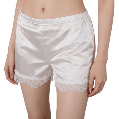 Lace trim pettipants culotte - lace,