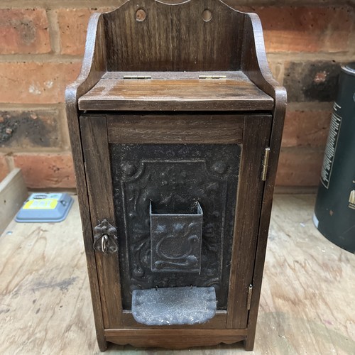 Small antique oak - oak, smokers