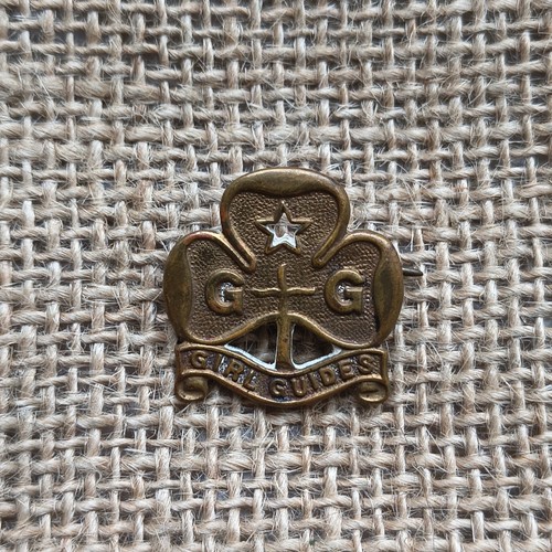 Vintage girl guides - girl, promise