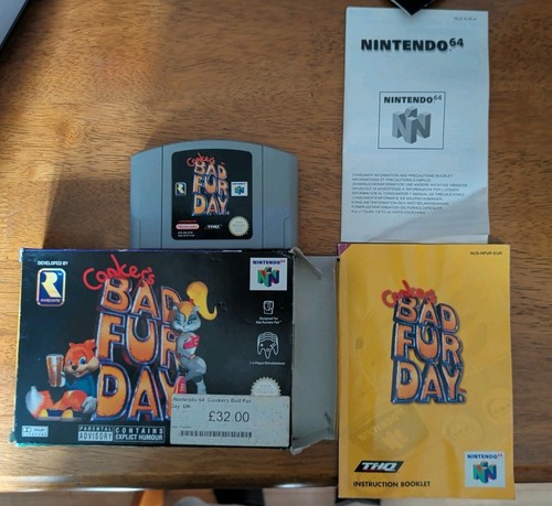 Conkers bad fur - conkers, nintendo