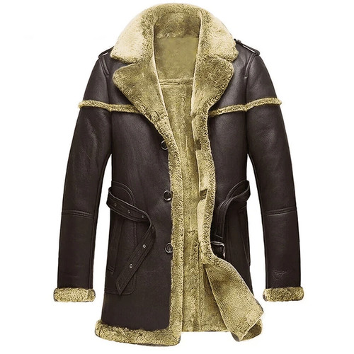 Men bomber sheepskin - men's, b3