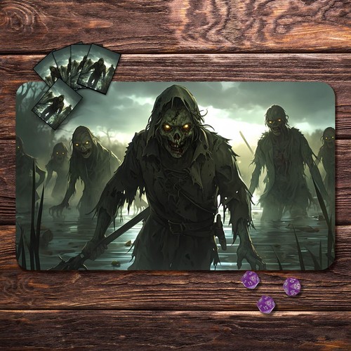 Playmat for mtg horror - playmat,