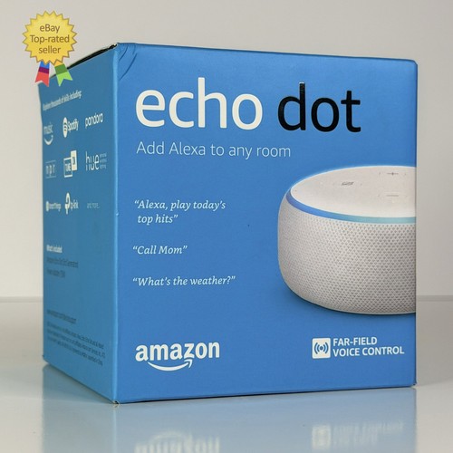 New amazon echo dot - amazon, (3rd