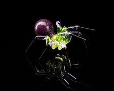Purple Green Black Uranium