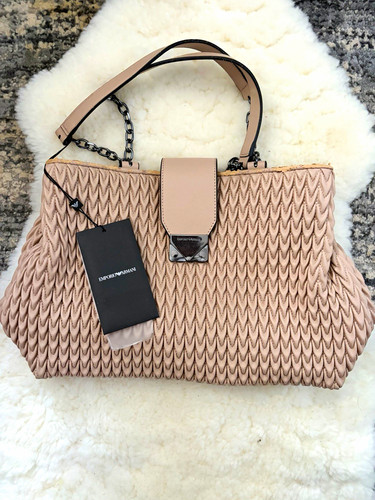 Emporio armani beige quilted - armani,