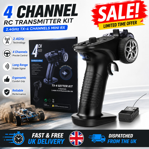 4ghz 4channel radio remote - 4channel,