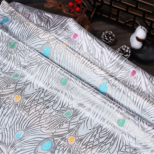 Peacock feather jacquard - peacock,