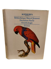 Sotheby's Bibliotheque Marcel Jeanson Deuxieme Partie Ornithologie -  1988