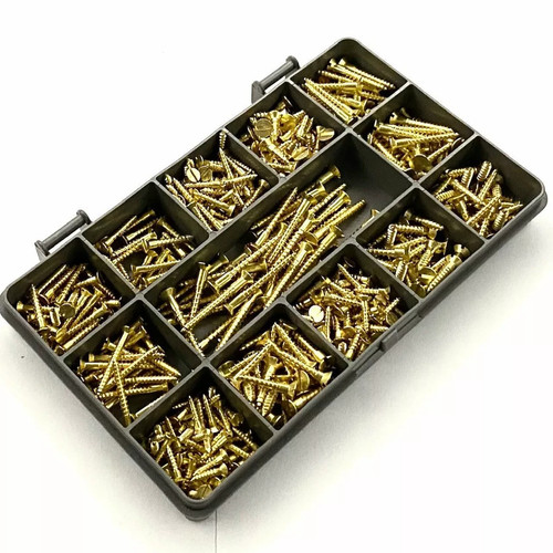 195 assorted piece solid - solid, brass
