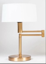 Ralph Lauren Home Collection Brushed Gold Brushed Brass Table Lamp MU100