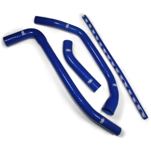 Blue samco silicon rad hoses - blue,