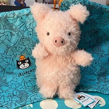 Jellycat LITTLE PIG BNWT Stuffed Soft Plush Collectible Toy Gifts BNWT+dust bag