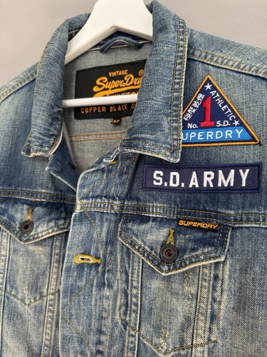 Superdry copper black denim - copper,
