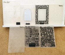 Mixed Embossing Folders x 7 -