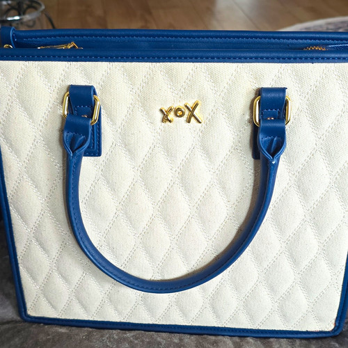 Betsey johnson quilted blue - johnson,