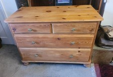 Antique Victorian Pine Chest