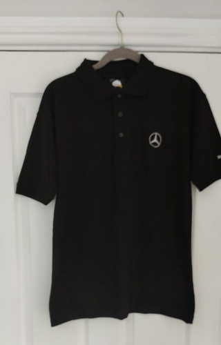 Mercedes black unisex orn polo - mercedes,