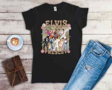 Elvis Presley Ladies Fitted T