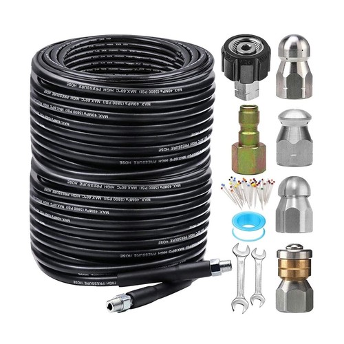 200ft sewer jetter kit - sewer,
