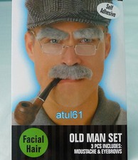 Old Man Grey Moustache