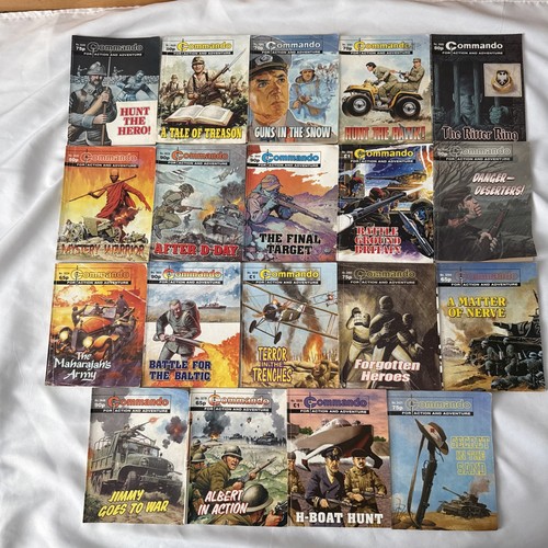 Commando comics job lot bundle - comics,