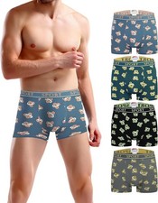 Trendy Boy 4-Pack Men's Cotton