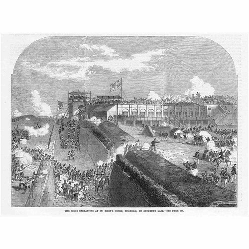 Chatham siege operations - operations, at