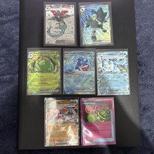 Dragapult 200 and Luxray 195 Twilight Masquerade and 5 diff ex cards Greninja
