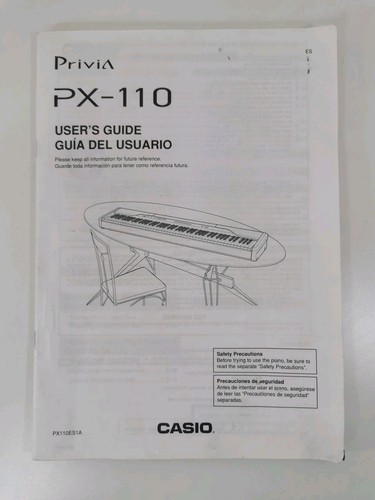 Casio privia 110 - privia, px-110