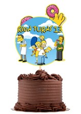 The Simpsons Cake Topper