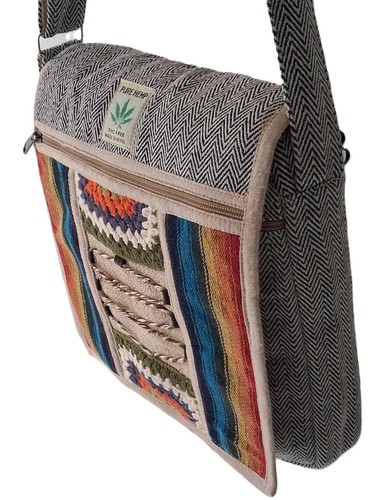 Handmade boho hippie crossbody - boho,