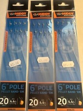 3x Packets MIDDY 6" Pole